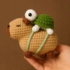 Skibi Store CAPYBARA NĖRIMO RINKINYS SU KURIŠINĖMIS VĖŽLIU NĖRIMO RANKAIS
