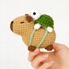 Skibi Store CAPYBARA NĖRIMO RINKINYS SU KURIŠINĖMIS VĖŽLIU NĖRIMO RANKAIS