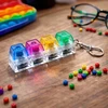 Skibi Store CLICKER MECHANINĖ KLAVIATŪRA LED ANTISTRESAS CLIKER FIDGET SWITCH RAKT.