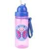 Gertuvė Skip Hop ZOO gertuvė su šiaudeliu - 384.5 ml - Drugelis
