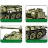 Skleplolki KONSTRUKCINIAI BLOKAI Panther Tank Military Set Militaria 638 vnt