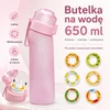 Skonio buteliukas su vaisių skonio žiedeliais
