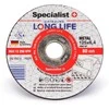 SPECIALIST+ šlif. diskas LONG LIFE, 125x6.4x22 mm