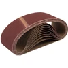 Šlifavimo juosta CORTEX, 75 x 457 mm, F180, audinio pagrindu, 3 vnt.