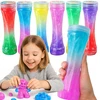 SLIME DIDELIS RINKINYS VAIKAMS PLASTIKINIS STIPRI GLITTER GALAXY 6 vnt.