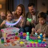 SLIME KŪRYBINIS RINKINYS, SKIRTAS SUSIEKTI DIDELIUS XXL PLASTIKOS PASTAS SLIME