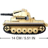 Sluban Blocks Tank Panzer II PZKPFW B0691 356 el armijos karinis modelis