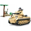 Sluban Blocks Tank Panzer II PZKPFW B0691 356 el armijos karinis modelis