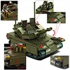 Sluban BLOKAS IZRAELI TANKAS MERKAVA MK. I/II 344EL. + 5 KARINIO JUDĖJIMO FIGURINĖS.
