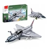 Sluban Construction Blocks Fighter J-10CS 211 el Vaikų gynimo diena
