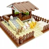 Sluban FARM CHICKEN Blocks ūkiniai gyvūnai šunų reikmenys M38-B0559 figūrėlės