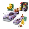 Sluban Garfield statybiniai blokai su figūrų rinkiniu 218 vnt. Vaikams 6+
