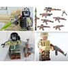Sluban GINKLAI + LAUNCHER 1024 - blokuoja ginklus, šautuvus, armijos tankus