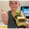 Sluban HIMARS LAUNCHER VEHICLE 3511 statybiniai blokai kariniai tankai ginklai figūrėlės raketos
