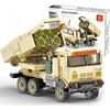 Sluban HIMARS LAUNCHER VEHICLE 3511 statybiniai blokai kariniai tankai ginklai figūrėlės raketos