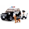 Sluban Klocki policijos policijos policijos automobilis 78 el automobilis vaikams