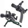 Sluban MINIGUN blokai ginklai ginklai armijos kariuomenės figūrėlės šautuvas vaikams veiksmo figūrėlė