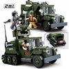 Sluban Plytos GAZ-60 Sunkvežimių TRANSPORTER Vikšrai patrankos MORTAR 2 FIGURINES