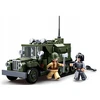 Sluban Plytos GAZ-60 Sunkvežimių TRANSPORTER Vikšrai patrankos MORTAR 2 FIGURINES