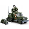 Sluban Plytos GAZ-60 Sunkvežimių TRANSPORTER Vikšrai patrankos MORTAR 2 FIGURINES