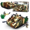 Sluban Plytos TANK StuG.III Vokiškas naikintojų maskavimas 3 MOVEBLE FIGURINES