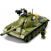 Sluban Plytos TANK T54S Sovietų tankų naikintojas Karinė armija 2 FIGURES