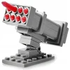 Sluban ROCKET LAUNCHER 4070 blokuoja policijos ginklų armijos džipų automobilių figūrėles