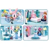 SLUBAN statybinės plytos Frozen Fairy Tale rinkinys 1324 vnt. Vaikams