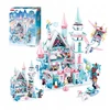 SLUBAN statybinės plytos Frozen Fairy Tale rinkinys 1324 vnt. Vaikams