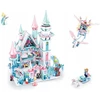 SLUBAN statybinės plytos Frozen Fairy Tale rinkinys 1324 vnt. Vaikams