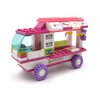 Sluban statybiniai blokai Food Truck Ledainė B0155 Snack Car 102 vnt