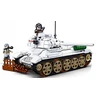 Sluban tankų blokai T-34 žieminiai balti 518 vnt. 1s