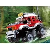 Sluban visureigių automobilių blokai Jeep Car Club 145 vnt Vaikų dienos rinkinys