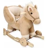 Smėlio spalvos Pegasus rokeris/važinėjimas su sėdyne ir garsu Adam Toys