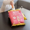 Smileat Smilitos Corn Puffs Braškių bananų sveikas užkandis 25G