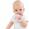 Smily Mia Baby Teethers pingvinas ir elnias šviesiai rožinės spalvos