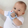 SMILY MIA Silikoninis kramtomoji žaislas kūdikiams Pingvinas Buddy Light Mėlyna