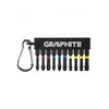 Smūginiai antgaliai GRAPHITE 10 vnt. (PH1/2/3, PZ1/2/3, TX25/27/30/40), 50 mm