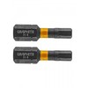 Smūginiai antgaliai GRAPHITE HEX4 25 mm (2 vnt.)