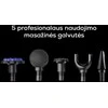 Smūginis masažuoklis Zyle ZY002MGR, 5 masažinės galvutės, 30W