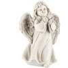 Sodo dekoras Angelas su balandžiu 4Living 15.5x12.5x32.2cm