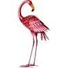 Sodo dekoras Flamingas 74x41x16.5cm metalinis