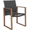Sodo krėslas Dusiburg 57x57.3x86.5cm juodas