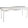 Sodo krėslas Sofia 145x85x67cm baltas/pilkas
