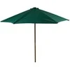 Sodo skėtis PATIO Poly, 3 m, žalia