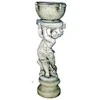 Sodo skulptūra-gėlių vazonas Berniukas D27cm H105cm