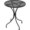 Sodo stalas Mesh 60x71cm pilkas