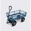 Sodo vežimėlis HERVIN EQUIPMENT, 150 kg, keturratis, plieno tinklelis, 1000×500×530/860 mm, GC-024