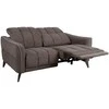 Home4you Sofa CATHY 2-vietė, elektrinė, šviesiai ruda