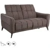 Home4you Sofa CATHY 2-vietė, elektrinė, šviesiai ruda